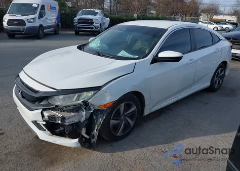 2019 Honda Civic Lx z USA, uszkodzony, nr VIN 19XFC2F60KE030571